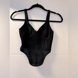 2/$30 NEW Garage - Crochet Corset Crop Top